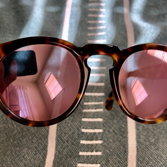 Illesteva Leonard Sunglasses Tortoise /Rose - Picture 4 of 7
